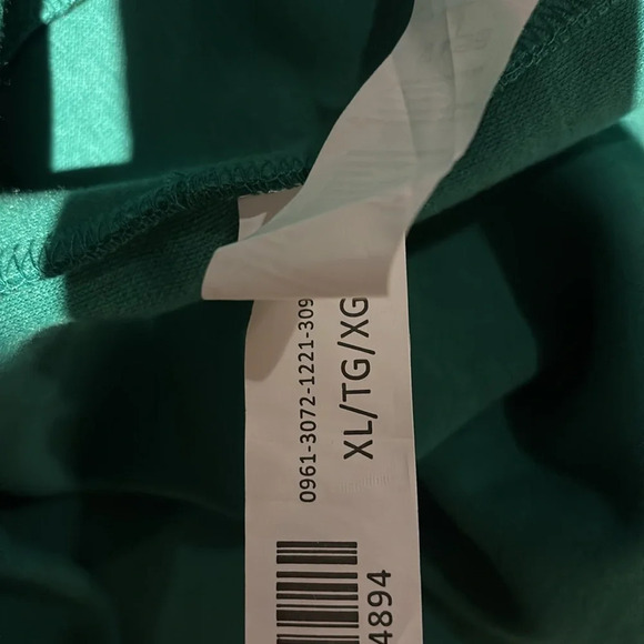Forever 21 Green Short Length Trench Style Fleece Jacket Sz XL - Picture 11 of 17